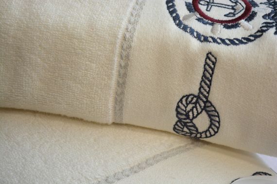 Подарунковий набір рушників Pupilla Pedro v2 Bej Krem | Зображення 1