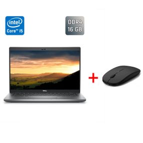 Ультрабук Dell Latitude 5430 / 14" (1920x1080) IPS / Intel Core i5-1245U (10 (12) ядер по 1.2 - 4.4 GHz) / 16 GB DDR4 / 256 GB SSD / Intel Iris Xe Graphics / HDMI / WebCam б/в + Подарунок Бездротова миша / USB