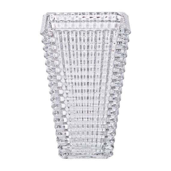 Прямокутна декоративна скляна ваза 13,5 x 10 x 22 см HP-1722 | Зображення 2