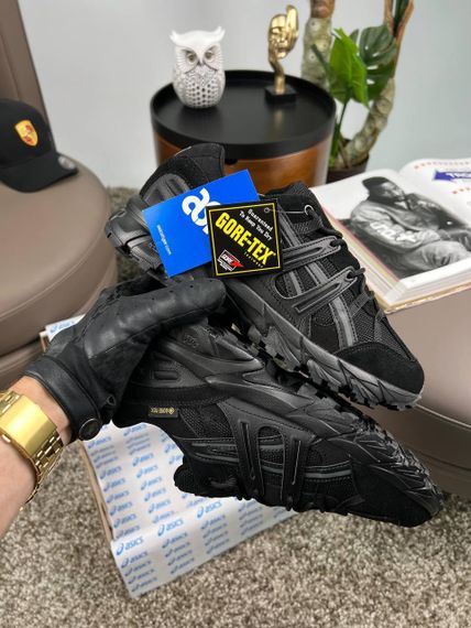Чоловічі кросівки ASICS Gel-Somona 15-50 Gore-Tex All Black (Gore-tex) , В'єтнам 46 | Зображення 4