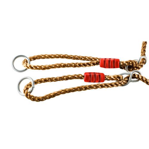 Детские пластиковые качели на верёвках Kruzzel 23555, красные | Зображення 8