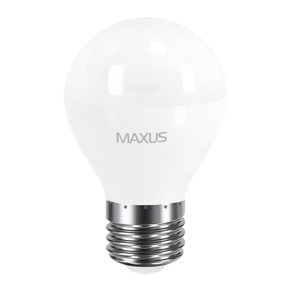 LED лампа MAXUS G45 F 8W 3000K 220V E27 (1-LED-5413) (NEW) | Зображення 1