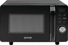 Мікрохвильова піч Gorenje, 20л, електр. управл., 700Вт, гриль, дисплей, чорний (MO20S4BC)