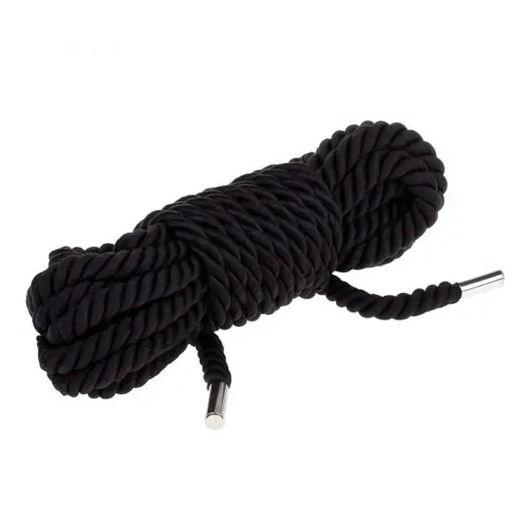 Мотузка для бондажу Premium Silky 5 м Black Sex Aura
