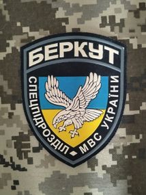 Шеврон Беркут / чорний