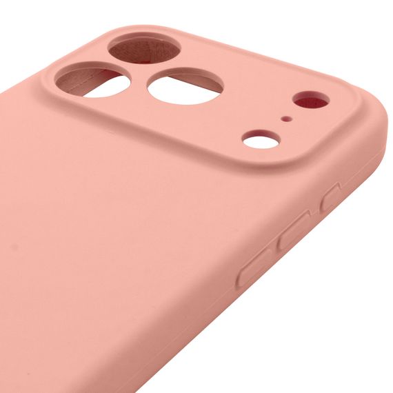 Чохол Silk Full Camera Protective (AA) NO LOGO для Apple iPhone 17 Pro (6.3") Персиковий / Peach | Зображення 3