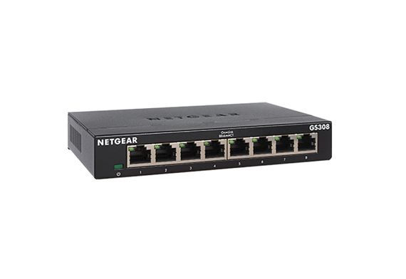 Коммутатор NETGEAR GS308 8xGE, неуправляемый (GS308-300PES) | Зображення 5