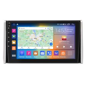 Штатна магнітола Lesko для Toyota RAV4 V (XA50) 2018-н.в. екран 10" 4/64Gb CarPlay 4G Wi-Fi GPS Prime Тойота