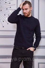 Свитер мужской цвет темно-синий размер M FA_001988
