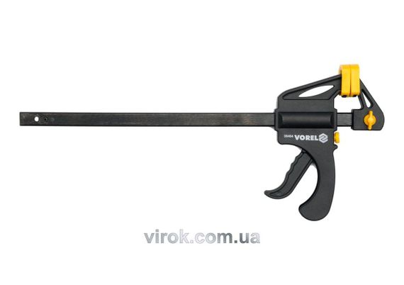 Струбцина VOREL "автомат" пластмасова, l = 600 мм [6/18]
