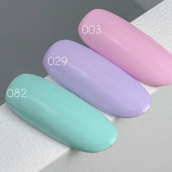 Гель-лак Toki-Toki № 082 бірюзовий із блакитним відтінком 5мл | Зображення 1