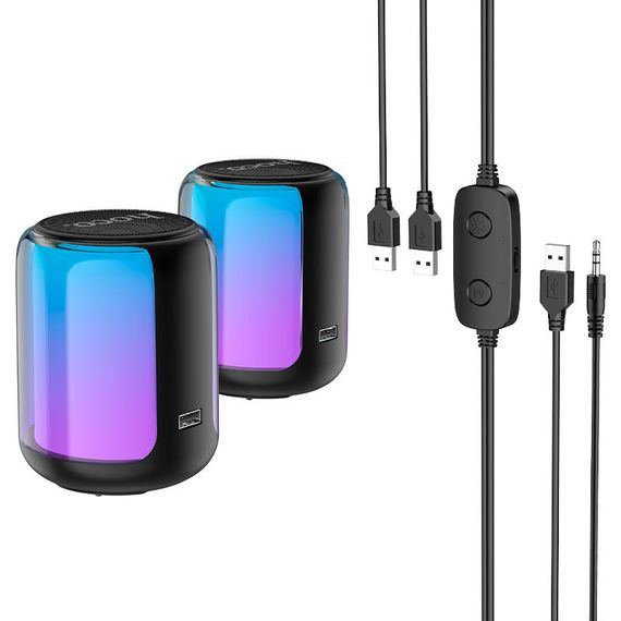Bluetooth Колонка Hoco BS56 Colorful 2in1 | Зображення 2