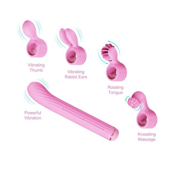 Вібратор Otouch Magic Stick S1 Plus - Pink Sex Aura | Зображення 2