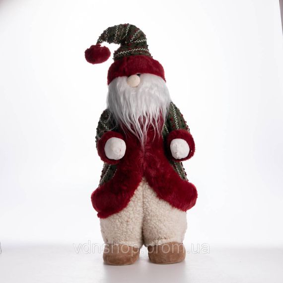 Новорічна фігурка Скандинавський Санта 23×23×66 (см) Червоний CR-4-7 | Зображення 1