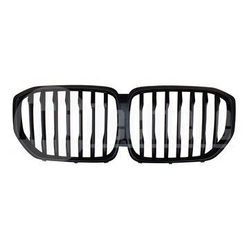 Решетка радиатора BMW X5 G05 19- (мат. чёрн. с отв. камеры), AutoTechteile, 708 5186, 708 5187