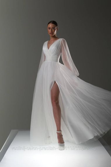 Весільна сукня з блиску | Зображення 1