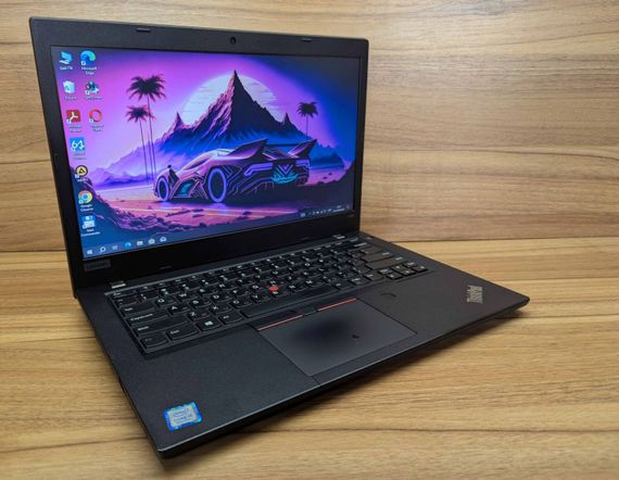 Ультрабук Б-клас Lenovo ThinkPad L480 / 14" (1366x768) TN / Intel Core i5-8250U (4 (8) ядра по 1.6 - 3.4 GHz) / 8 GB DDR4 / 240 GB SSD / Intel UHD Graphics 620 / WebCam / TouchID / Windows 10 б/в | Зображення 3