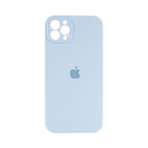 Чохол накладка Silicone Case Full Camera Protection для iPhone 14 Pro Max- lilac cream