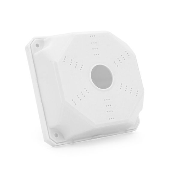 Монтажна коробка для камер CamBoxWC 130х130х50мм біла, пластик