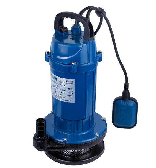 Насос дренажний 0,75кВт 32м 80л/хв Wetron