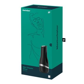 Мастурбатор Satisfyer Men Classic Silver, срібний