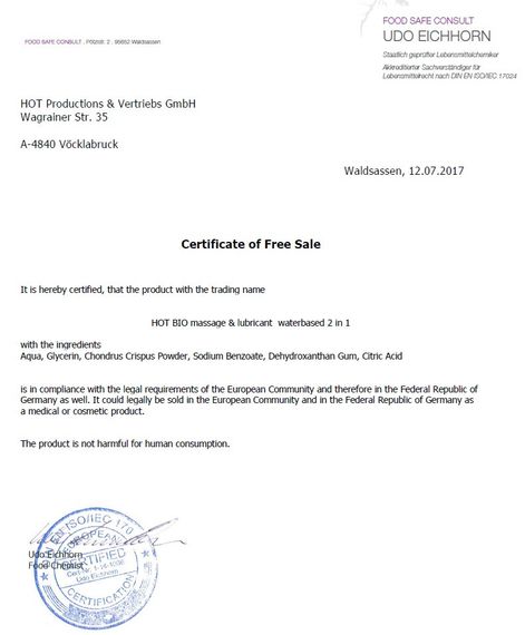 Лубрикант і масажний гель 2 в 1 Hot Bio Line, 200 мл Sex Aura | Зображення 1