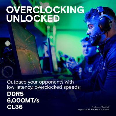 Модуль памяти для компьютера DDR5 16GB 6000 MHz Pro Overclocking Micron (CP16G60C36U5B) | Зображення 3
