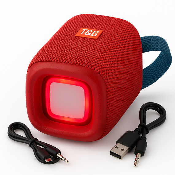 Портативна колонка bluetooth з AUX входом, Bluetooth колонка з якісними басами usb s PC-49
