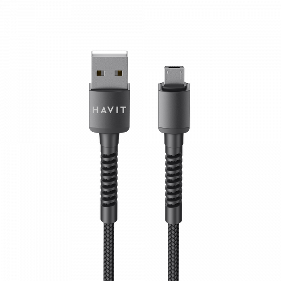 Кабель Micro USB HAVIT HV-CB6195 2.1A 1м | Зображення 2
