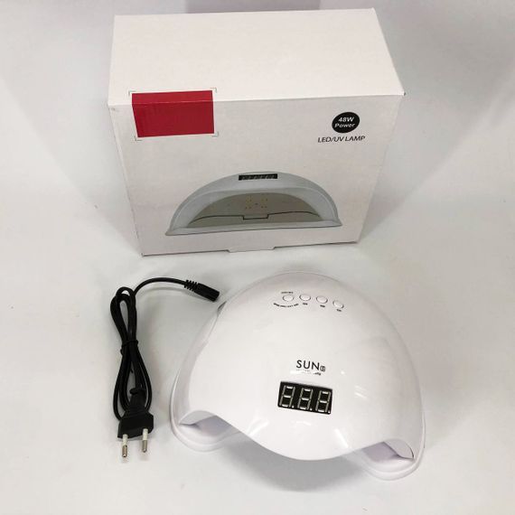 Led лампа для сушіння гель-лаків Sun 5 nail lamp FD93-1, Лампа для манікюру в домашніх умовах QI-80