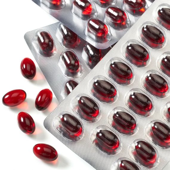 Преміальна олія антарктичного криля Mivolis Premium Omega-3 Krillöl для серця, судин та мозку, 60 капсул, Німеччина | Зображення 1