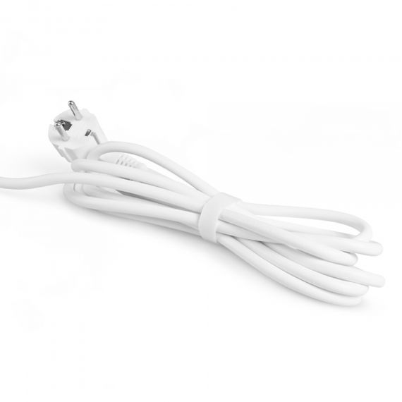 Мережевий подовжувач VIDEX ONCORD з/з 5п 3м (3x1.5мм) з кнопкою White | Зображення 7