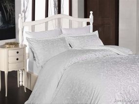 Постільна білизна First Choice Cotton Satin 200х220 Sweta White Євро