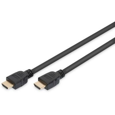 Кабель мультимедийный HDMI M to HDMI M 1.0m 8K Digitus (AK-330124-010-S)