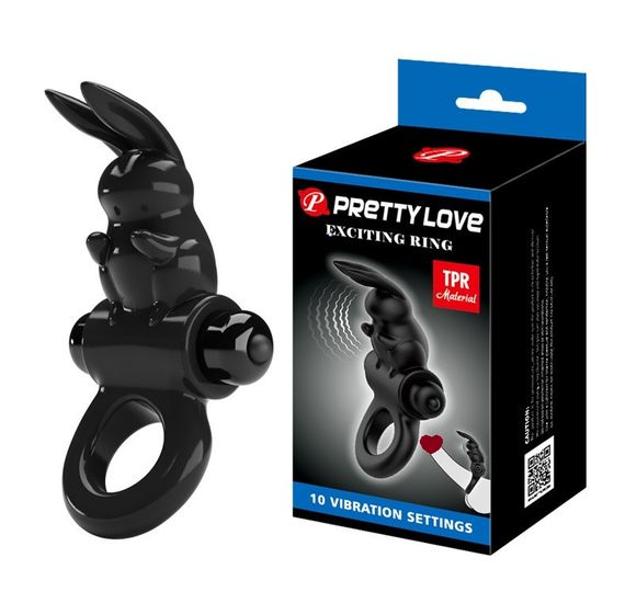 Ерекційне вібро кільце Pretty Love-EXCITING RING, BI-210245 Sex Aura