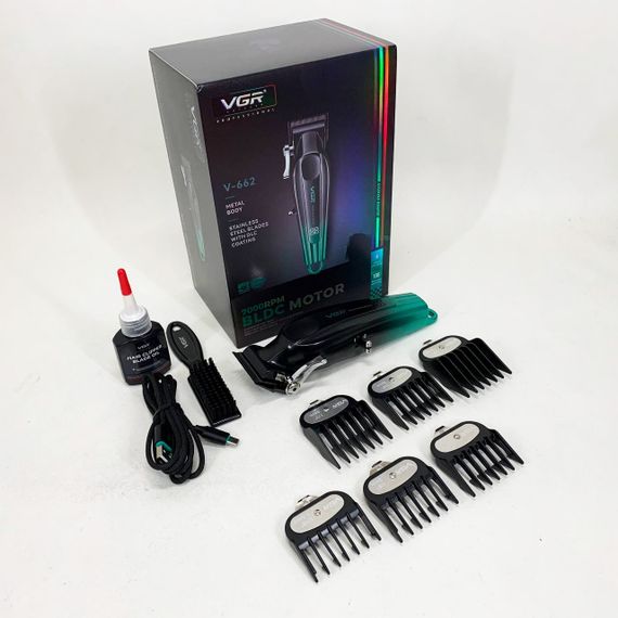 Акумуляторна машинка для стрижки VGR V-662 Колір: золотий | Зображення 4