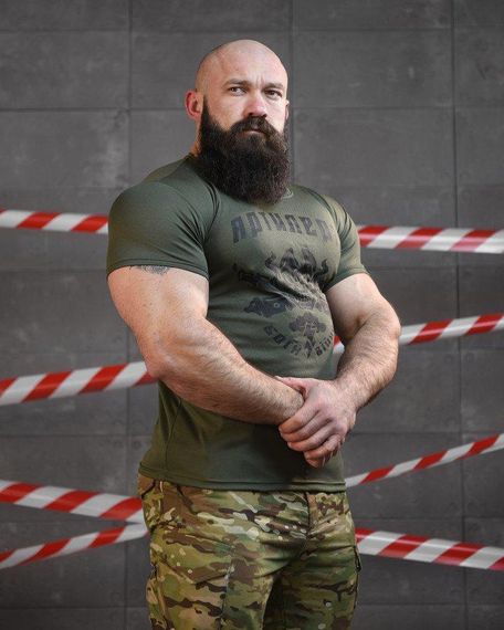 Тактична футболка потоотводящая SABUR АРТИЛЕРІЯ ОЛИВА ЛГ7238 | Зображення 1