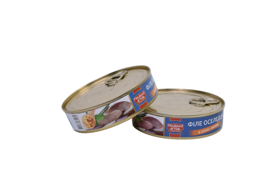 Филе сельди в соусе «Паприк» Рыбацкая Артель 160 г | Зображення 1