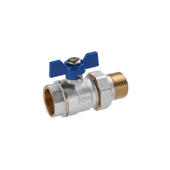 Кран-американка кульовий прямий Valves 3/4" PN30 | Зображення 2