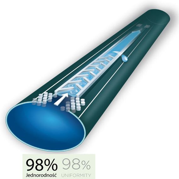 Крапельна стрічка Bradas 16/8mil/1л/г, 10см, HIRRO TAPE, 100м, DSTHT 16081010-0100 | Зображення 1