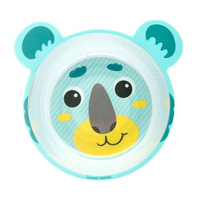 Тарілка дитяча Canpol babies антипідслизгова з вушками 490 мл Зелена (4/520_gre) | Зображення 1