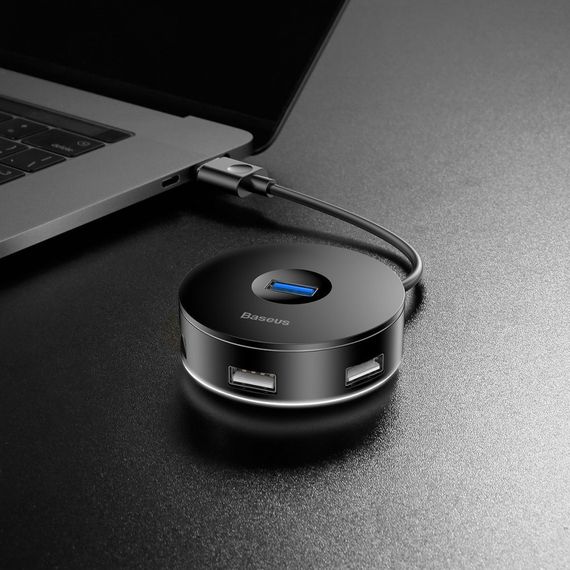 USB-Хаб Baseus Round Box Type-C to USB 3.0 + 3USB 2.0 | Зображення 2