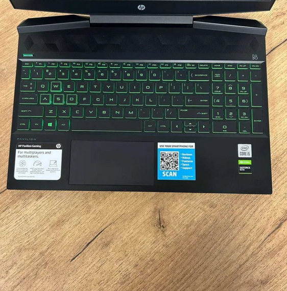 Ноутбук HP Pavilion Gaming 15-dk1035nr i5 10300H 8Gb SSD 256Gb GTX 1050 Б/В | Зображення 2