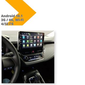 Автомагнитола штатная Toyota Corolla 2019 (10") Android 10.1 (4/32) черный (Toyota Corolla 2019_9120)
