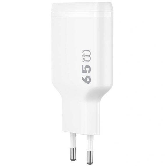 СЗУ WIWU G035 Essen PD65W GaN (2USB-C) White | Зображення 3