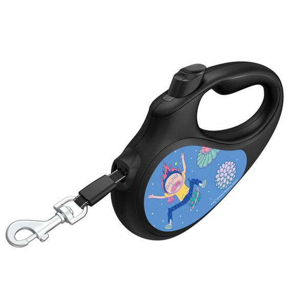 Рулетка для собак Waudog R-Leash L з малюнком "Рік Та Морті 3", стрічка, 5 м | Зображення 2