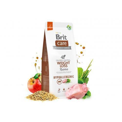 Сухий корм Brit Care Dog Hypoallergenic Weight Loss для собак з надмірною вагою, гіпоалергенний з кроликом, 1 кг | Зображення 3