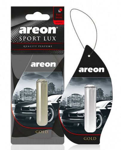 Ароматизатор в машину AREON Sport Lux Голд 5 мл (підвіска з рідиною) 077199 пахучка в авто, автопарфюм1