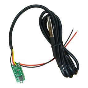 Термометр цифровой с датчиком DS18B20 -55 ℃ ~125 ℃ красный 4-28В