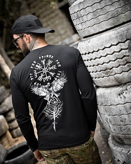 Мілітарі лонгслів руни ПП7791